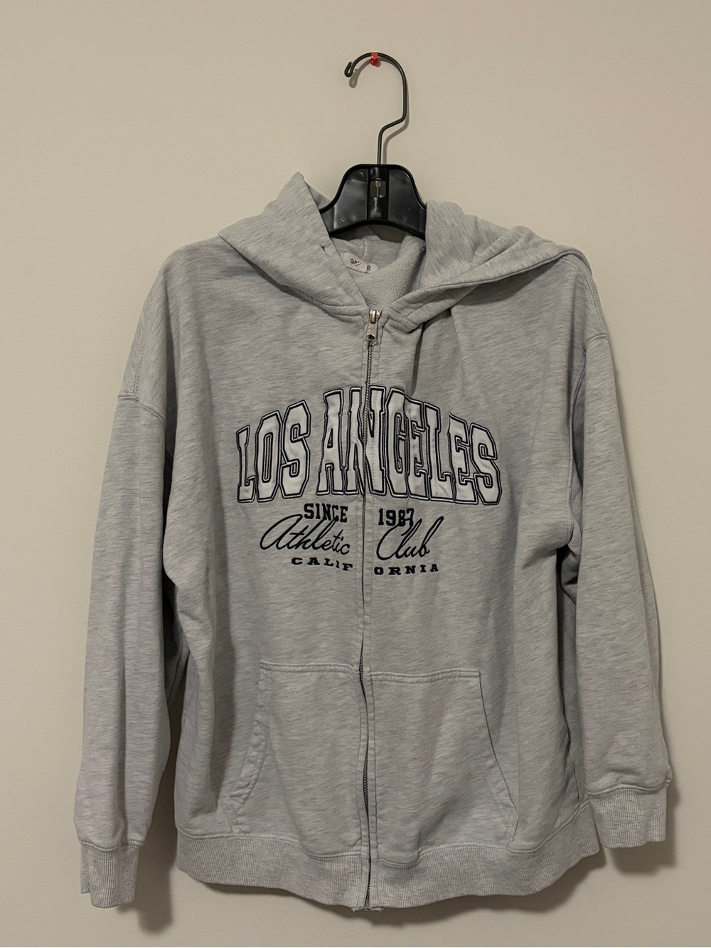‘Downtown Girl Aesthetic’ Zip-Up Hoodie